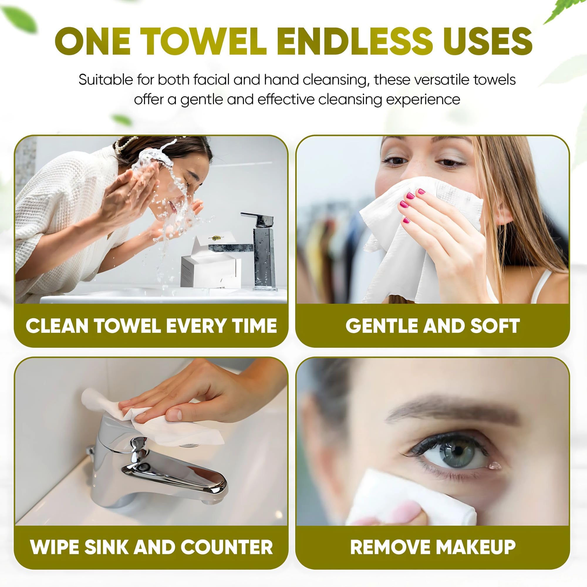 JenMom towels on bathroom counter for travel-ready hygiene