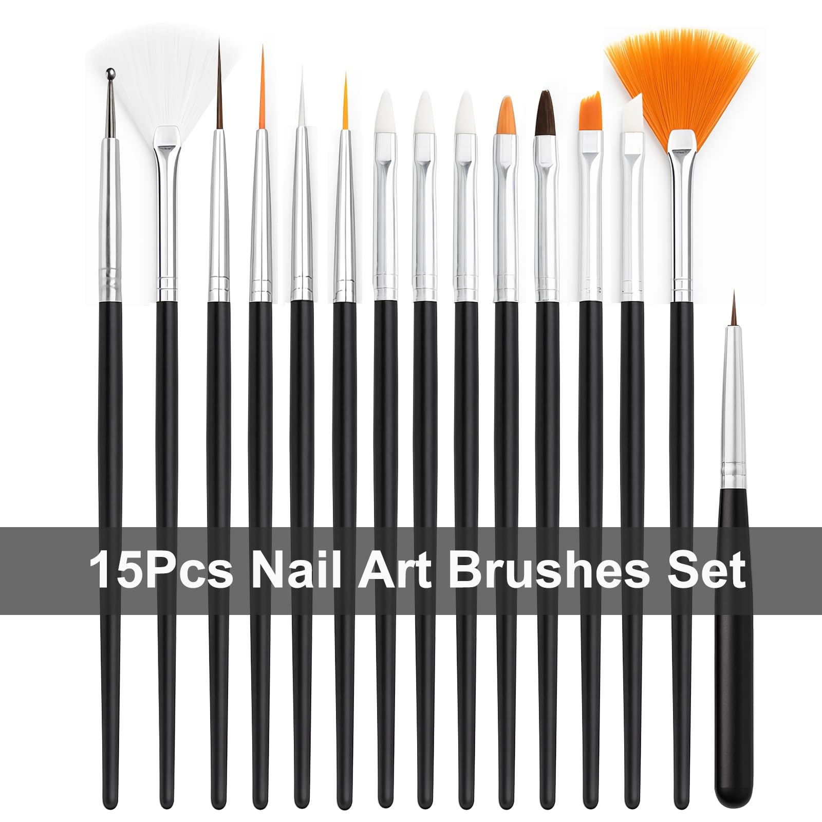 JEONEKID brush bristles closeup showing firmness for precise strokes
