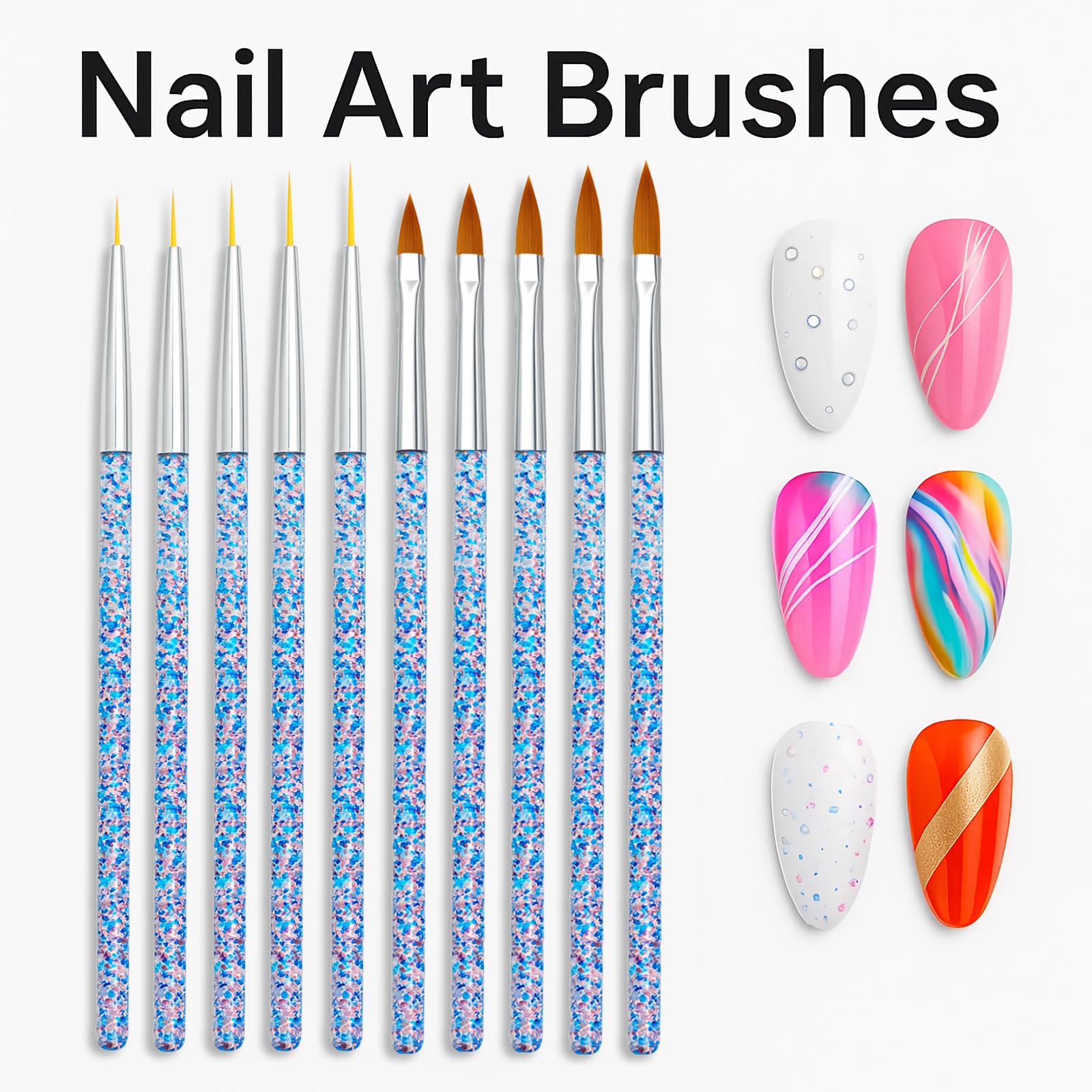 JEONEKID dual-ended dotting pens with varied tips for consistent dots