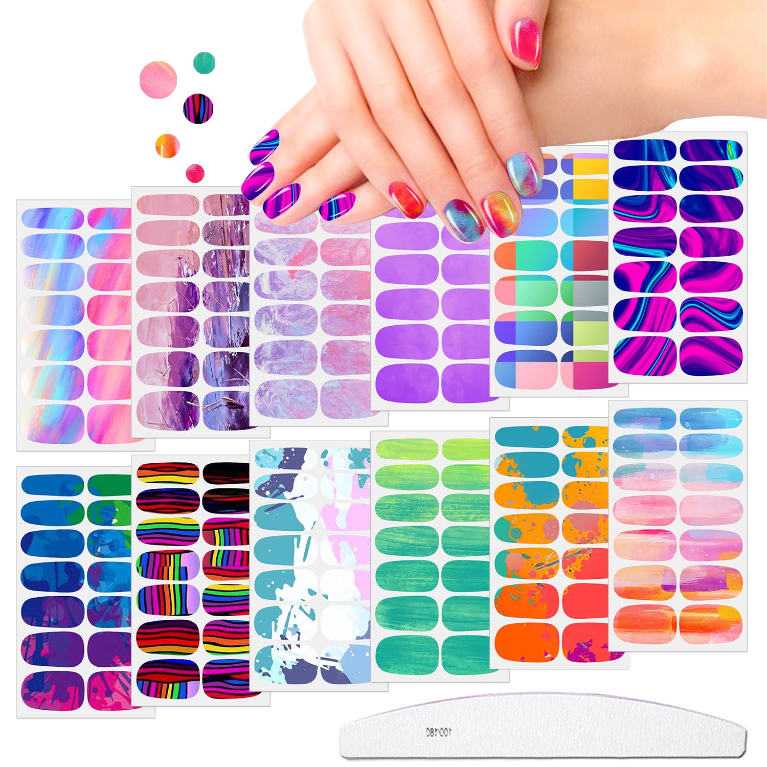 JERCLITY packaging front showing aurora gradient design and kit contents benefit convenience