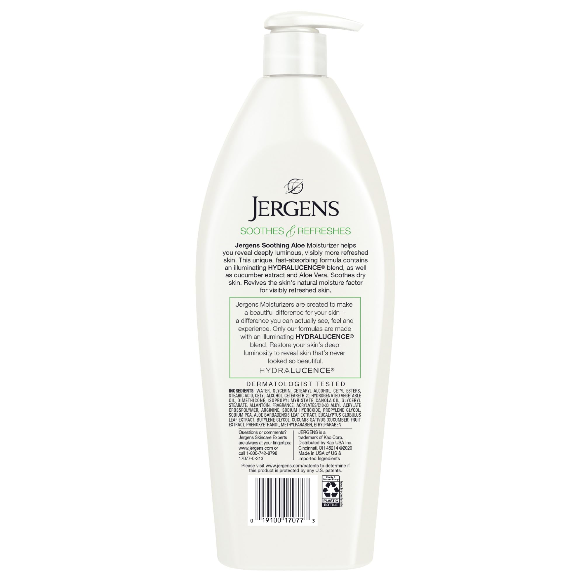 Jergens applying lotion to legs in lifestyle scene for soft skin