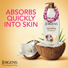 Jergens pump top close-up demonstrating easy dispensing and convenient use