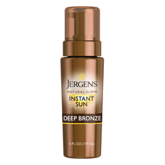 Jergens front packaging showing product and deep bronze benefit