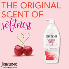 Jergens label details with HYDRALUCENCE and vitamins benefit