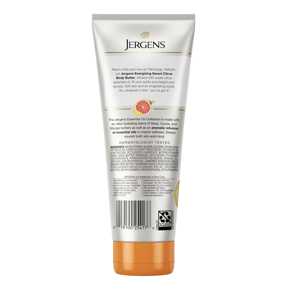Jergens on bathroom shelf in lifestyle setting signaling daily routine refresh