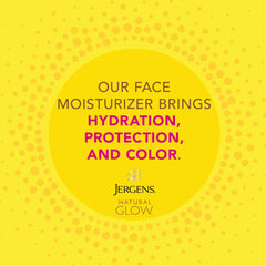 Jergens creamy texture close-up illustrating smooth, oil-free hydration benefit