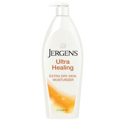 Jergens bottle front packaging showing clear branding and size benefit