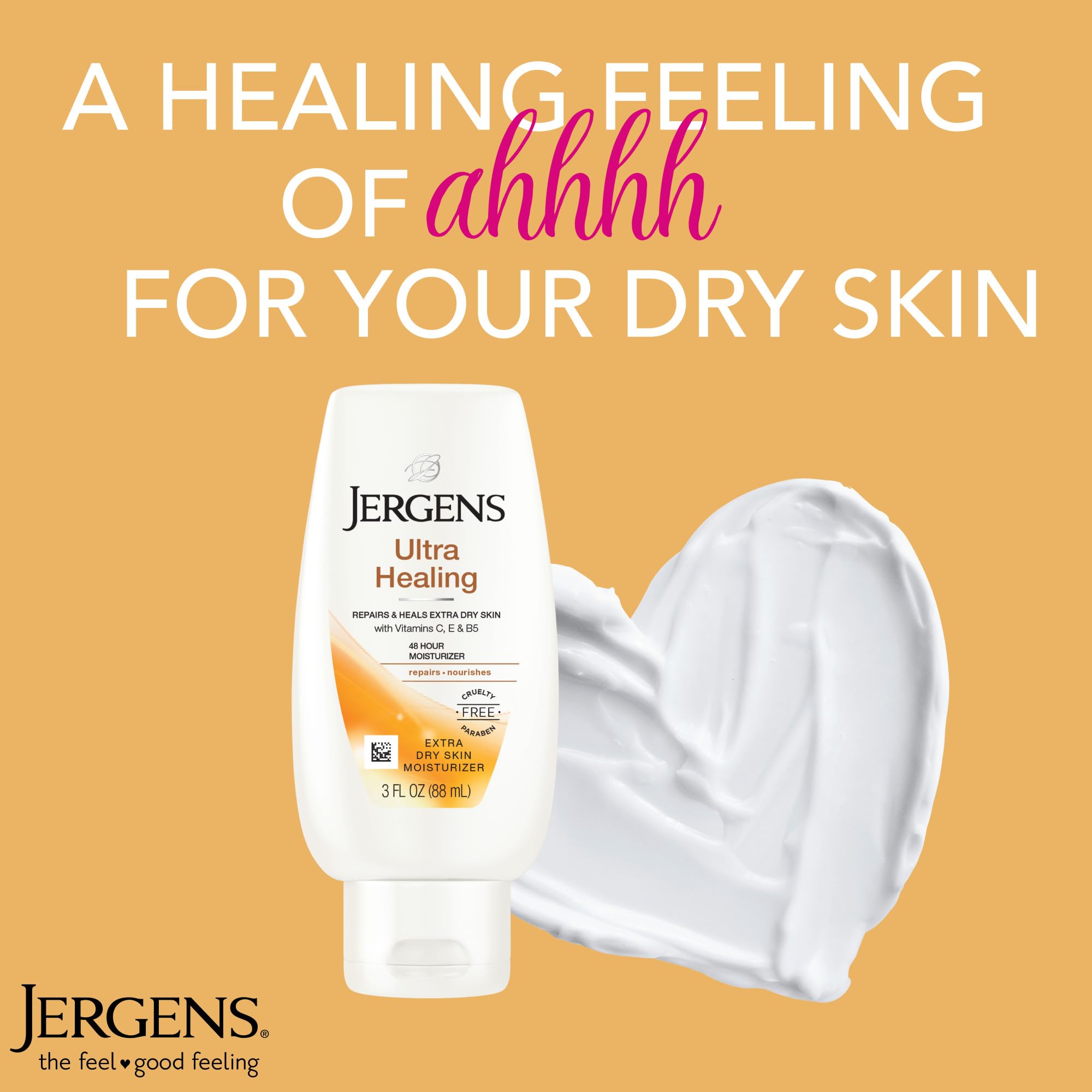 Jergens tube inside travel bag ready for on-the-go hydration and convenience