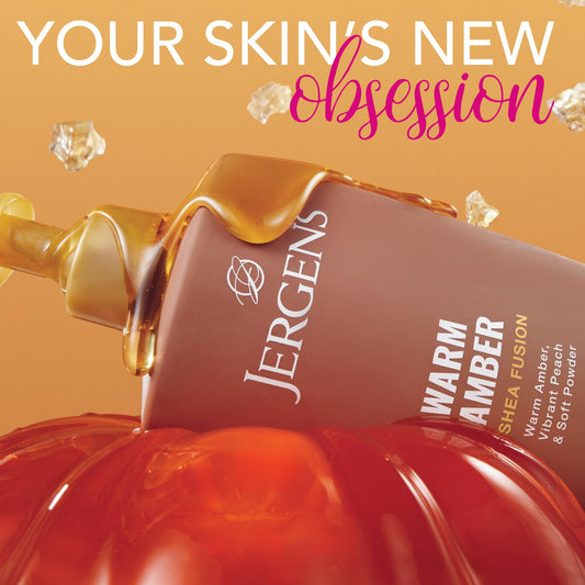Jergens pump dispensing lotion for easy, mess-free application