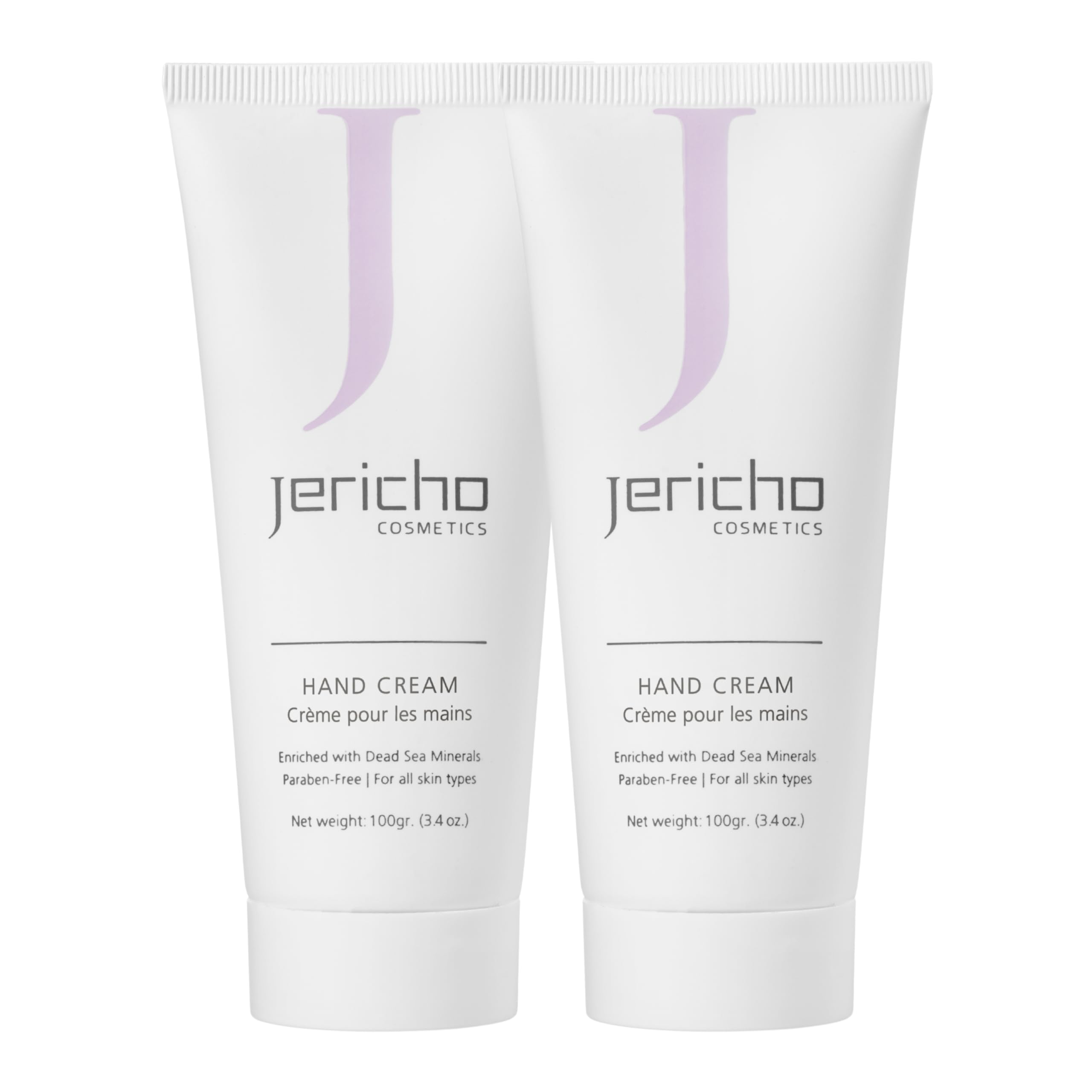 Jericho front tube showing product label and compact size for travel
