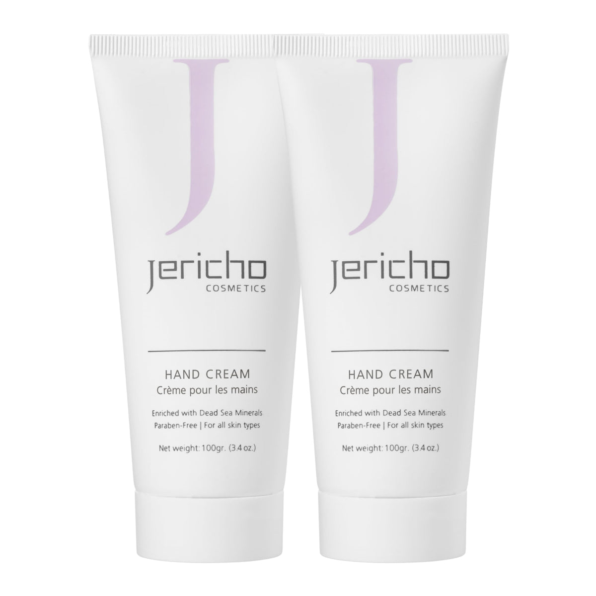 Jericho front tube showing product label and compact size for travel