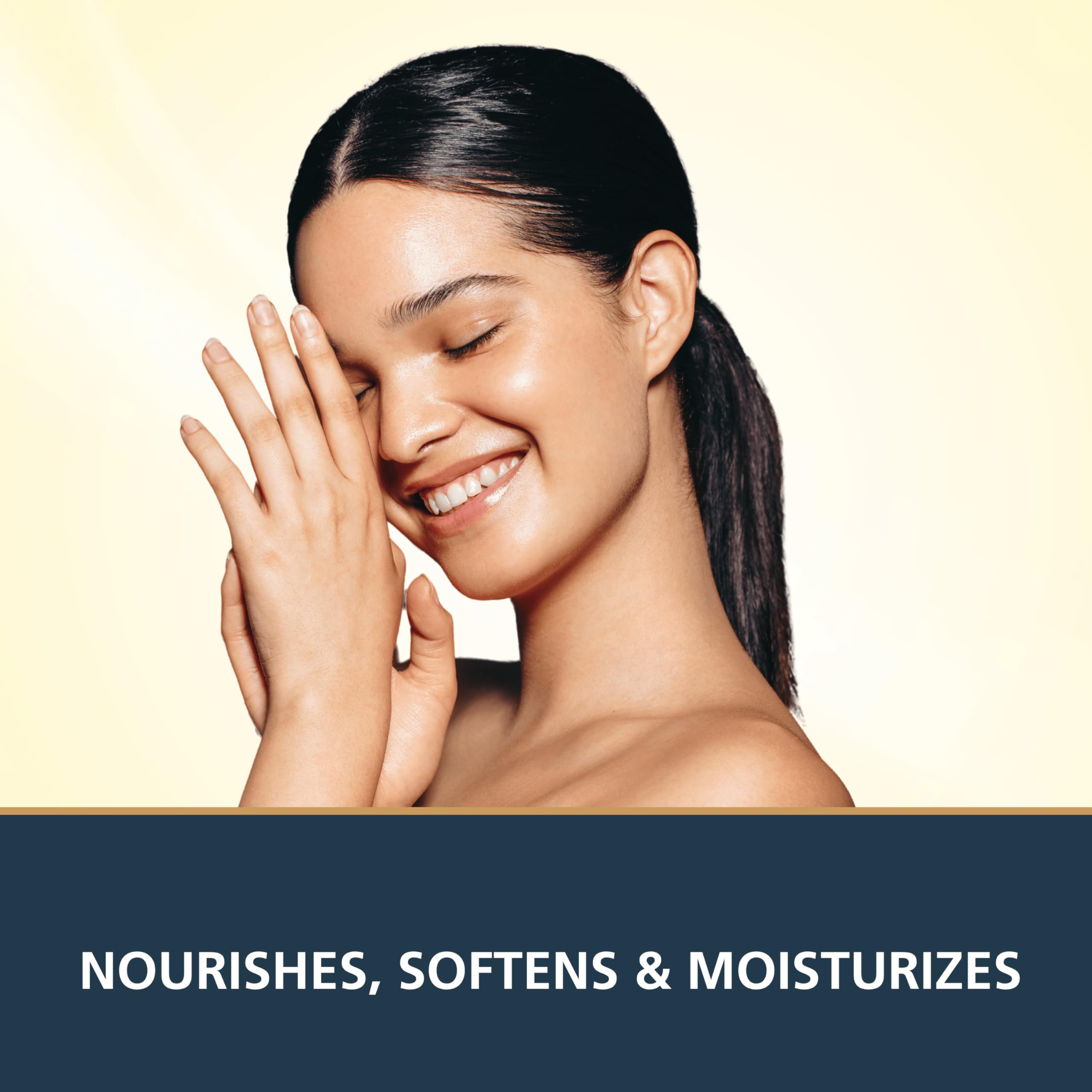 Person using Jericho soap in shower, conveying full-body application and easy rinse-off