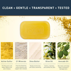 jericho label close-up showing ingredients and vegan claim