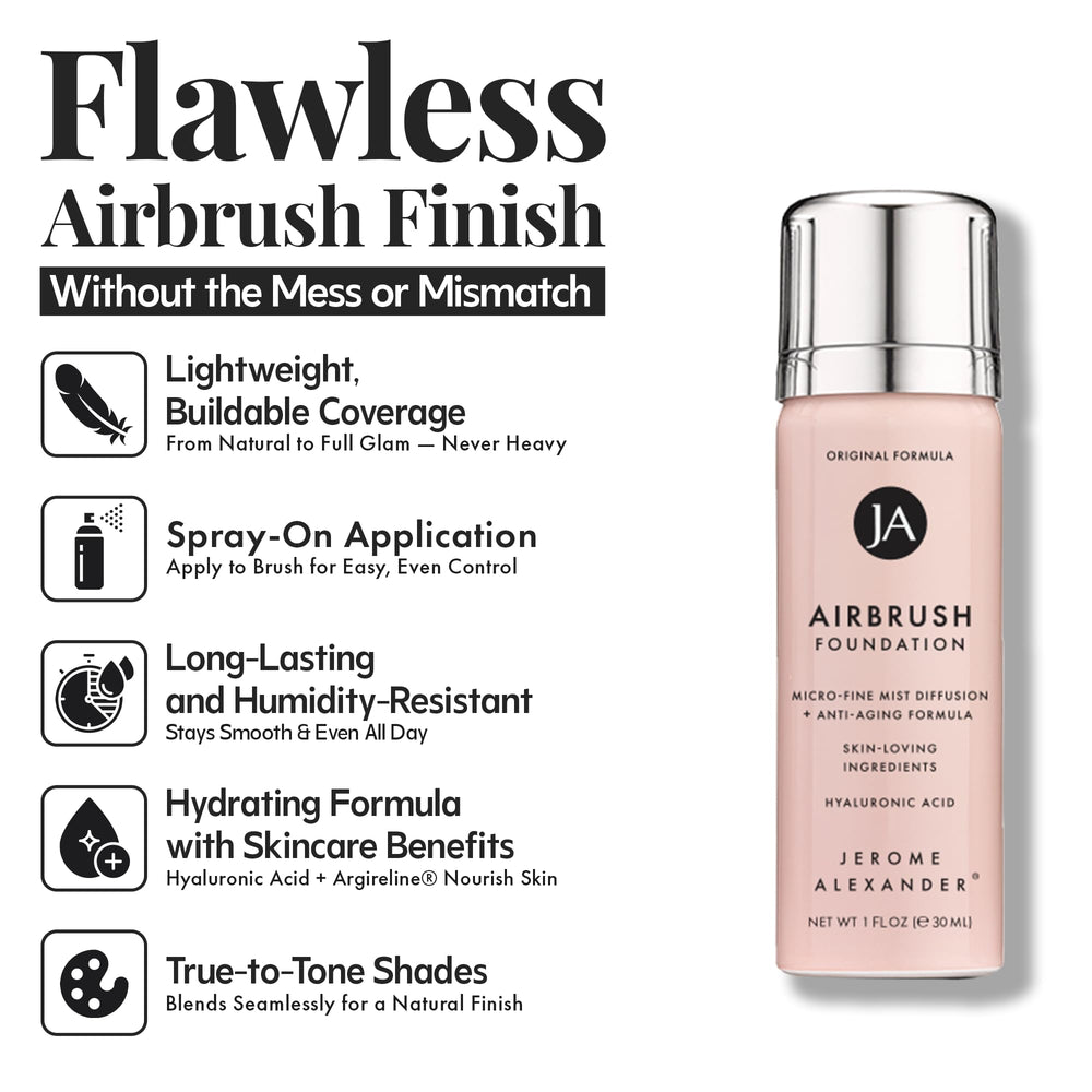 Jerome Alexander spray nozzle closeup for precise, even misting benefit