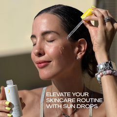 JESS BEAUTY in outdoor setting illustrating daily UV protection benefit