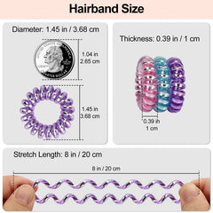 JessLab hair tie securing a ponytail demonstrating secure hold without creases benefit