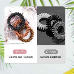 JessLab hair ties worn on wrist as bracelet for easy access