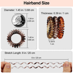 JessLab hair tie in ponytail demonstrating secure no-crease hold