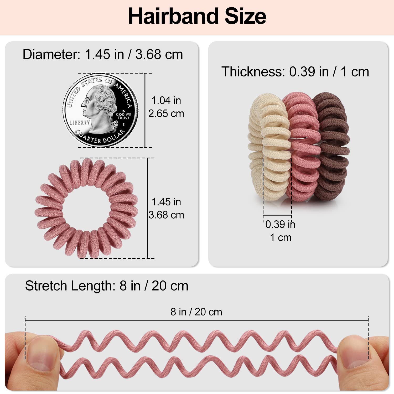 JessLab spiral profile side view showing resilient coil shape and durability