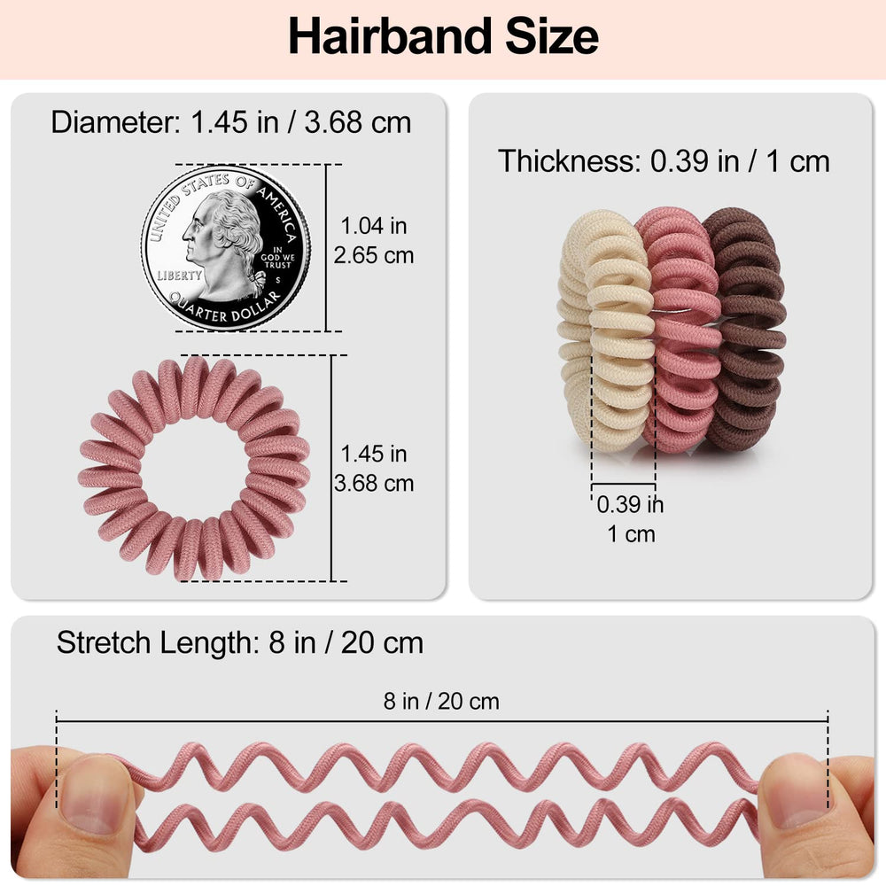 JessLab spiral profile side view showing resilient coil shape and durability