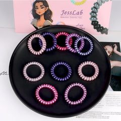 JessLab worn as a wrist bracelet for convenient storage and quick on-the-go styling