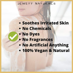 Jewett Naturals bar in hand demonstrating compact travel-friendly size