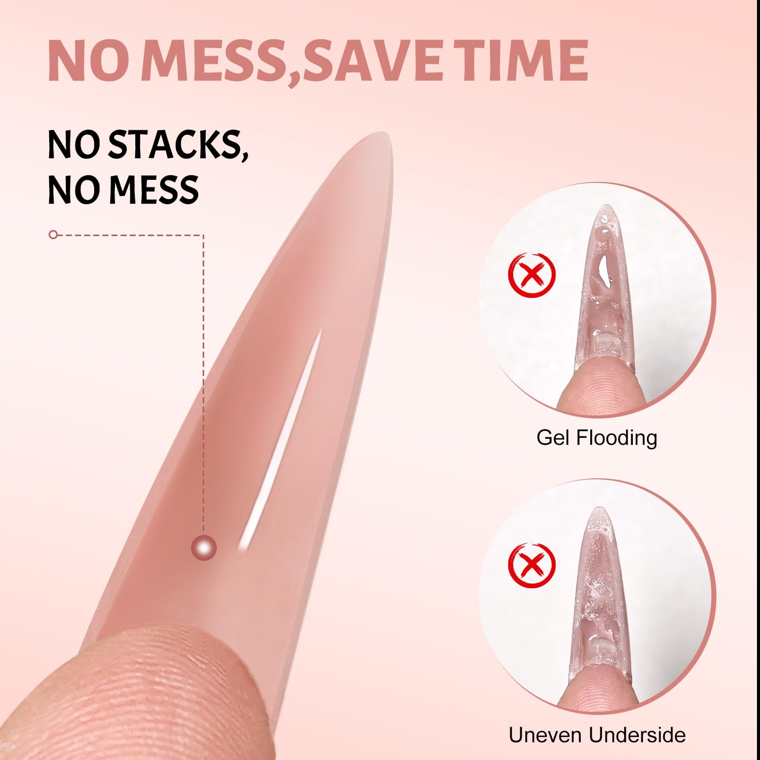 JEWHITENY size chart arrangement displaying 14 sizes for accurate nail matching