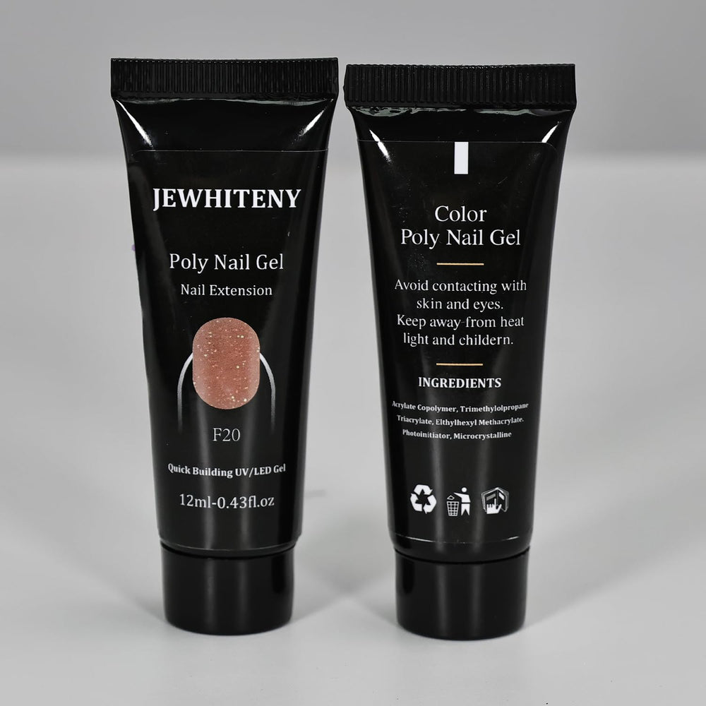 JEWHITENY kit next to coin for scale, clarifies product size and portability
