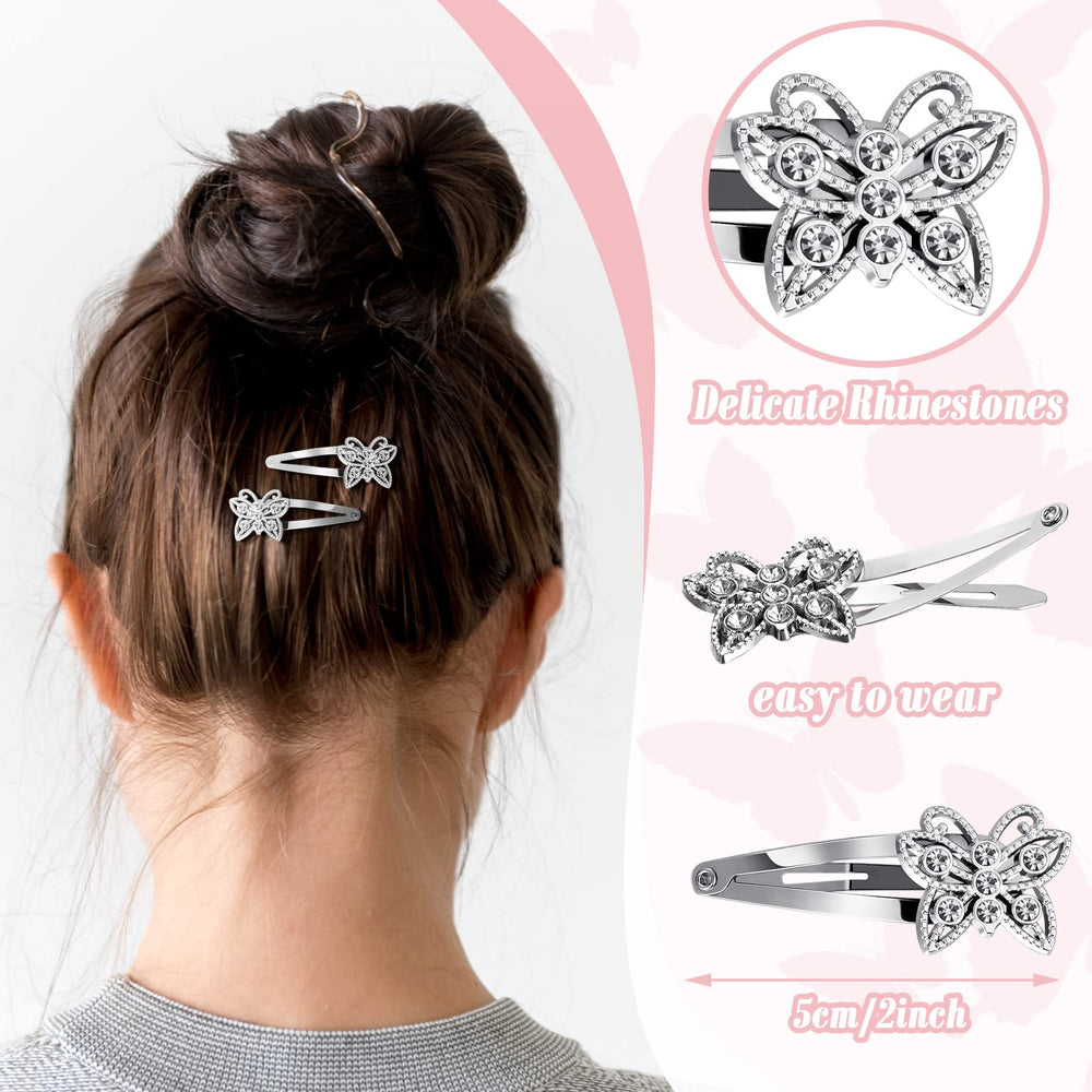 Jexine clips worn in an updo showing secure hold and decorative accent