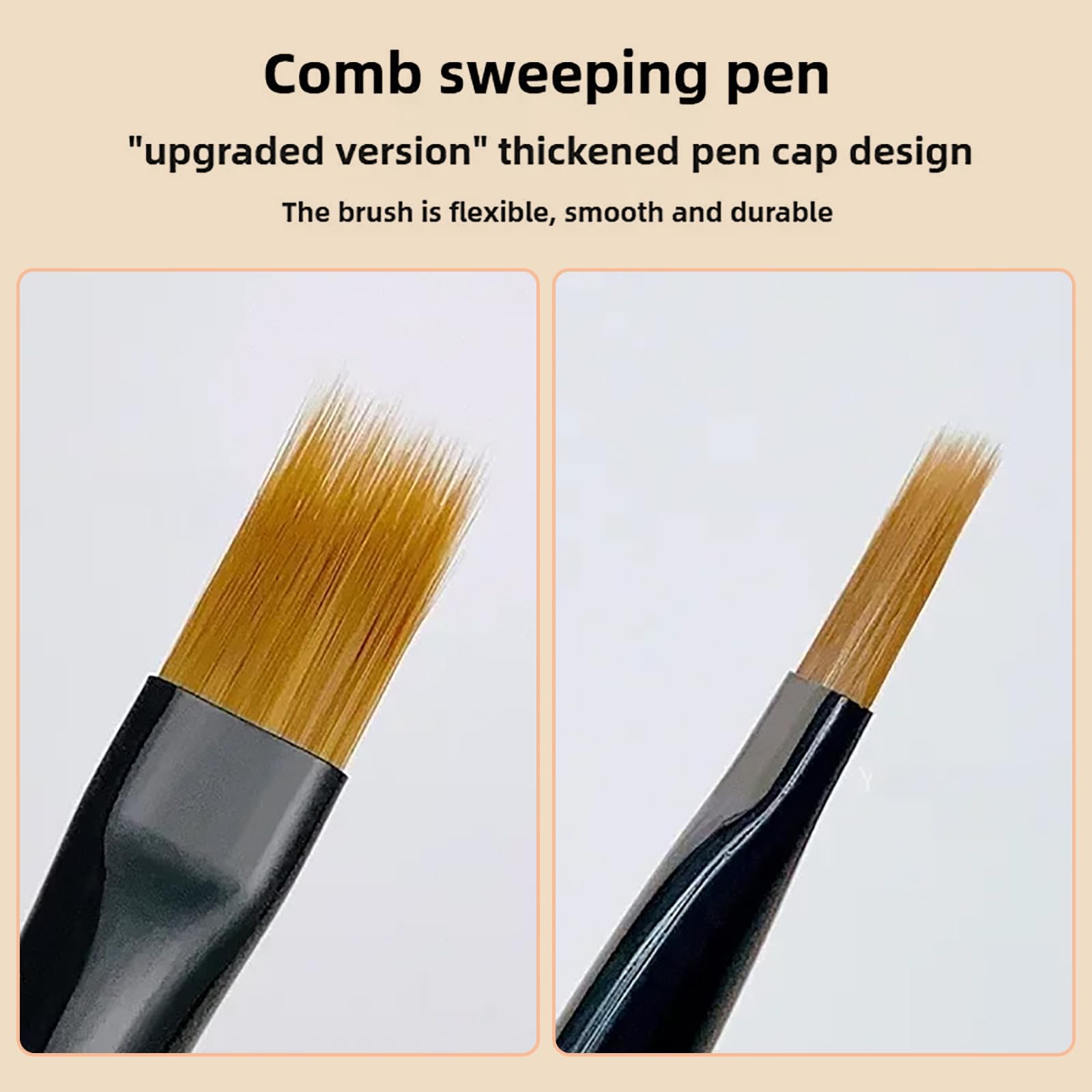 JFIYUOMCI protective cap and ferrule detail preserving brush shape and longevity