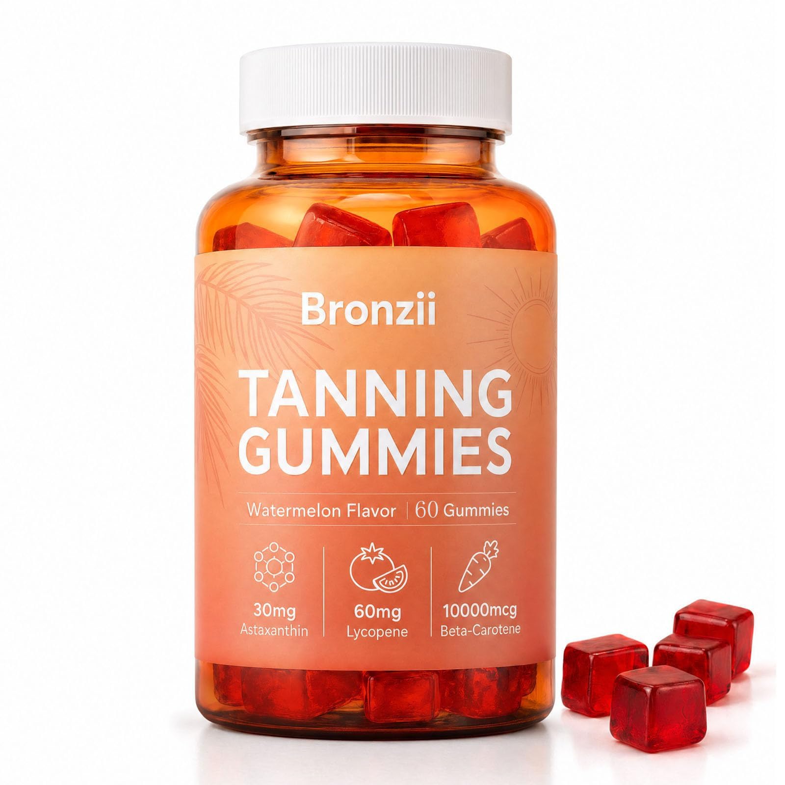 Jfsyb Bronzii front packaging showing watermelon flavor and benefits