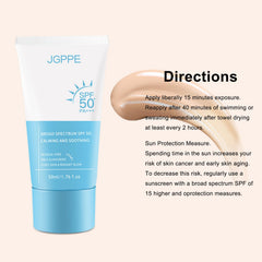 Jgppe label and ingredients close-up showing heartleaf extract benefit