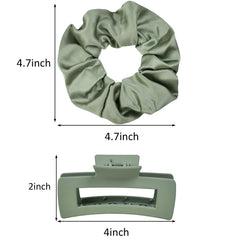 JGQUR matte claw clip close-up texture showing reinforced grip for secure hold