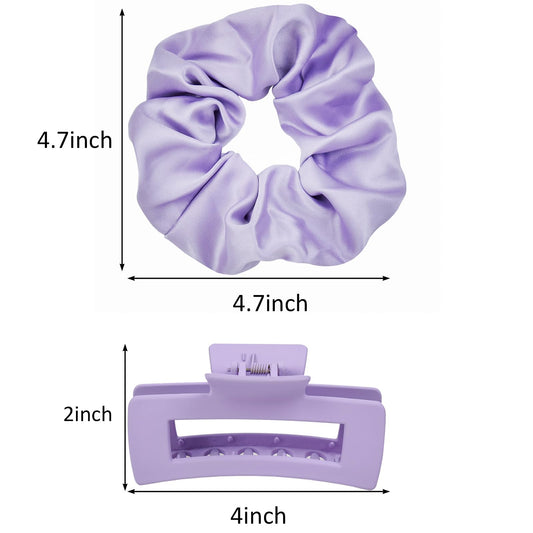 JGQUR matte claw clip close-up highlighting textured finish for secure grip