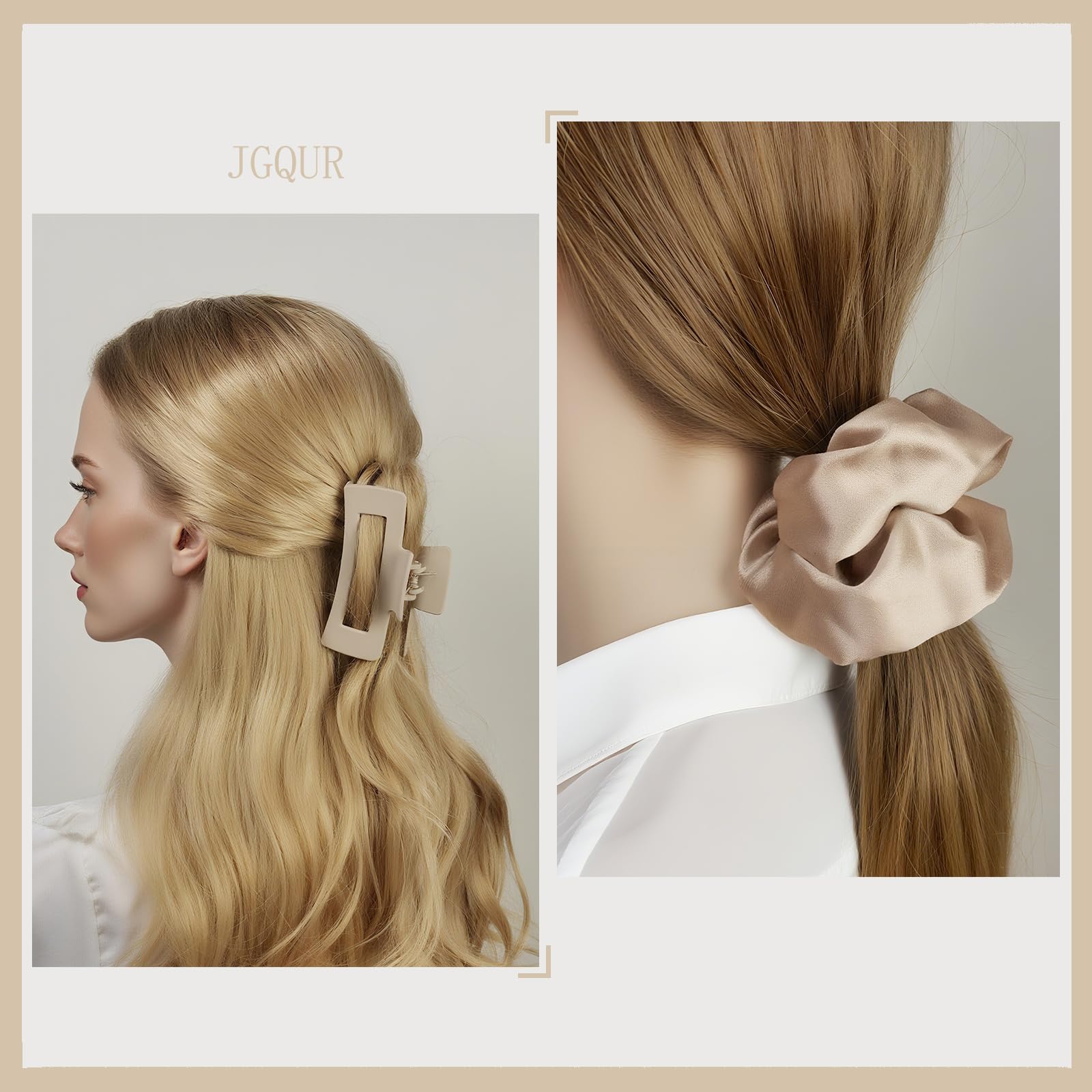 JGQUR accessories in morning routine for effortless styling