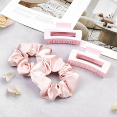 JGQUR scrunchie worn on wrist for easy access and convenience