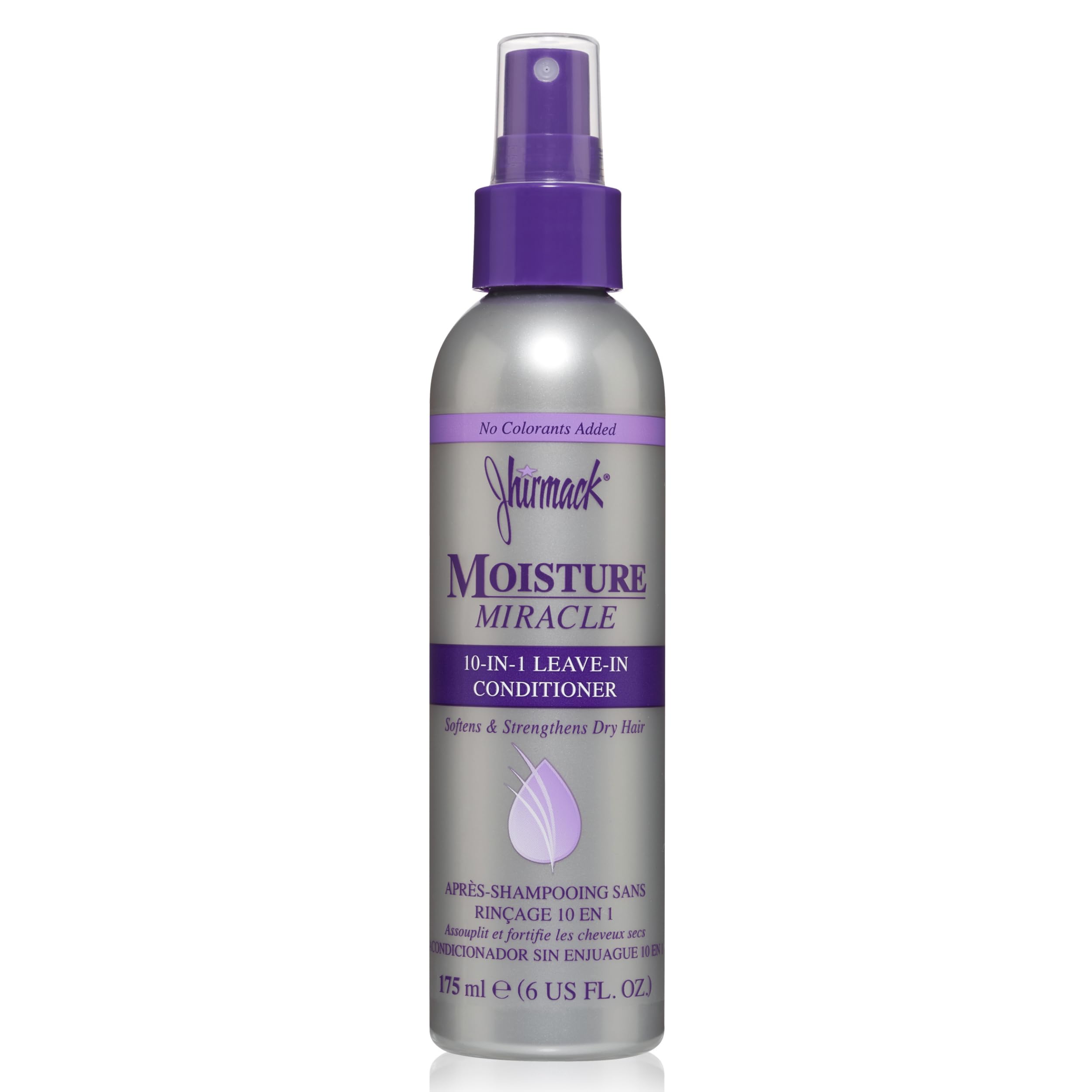 jhirmack front bottle showing 10-in-1 benefits and easy application
