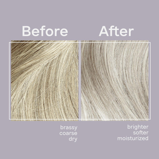 jhirmack spray being applied to hair for instant detangling and manageability
