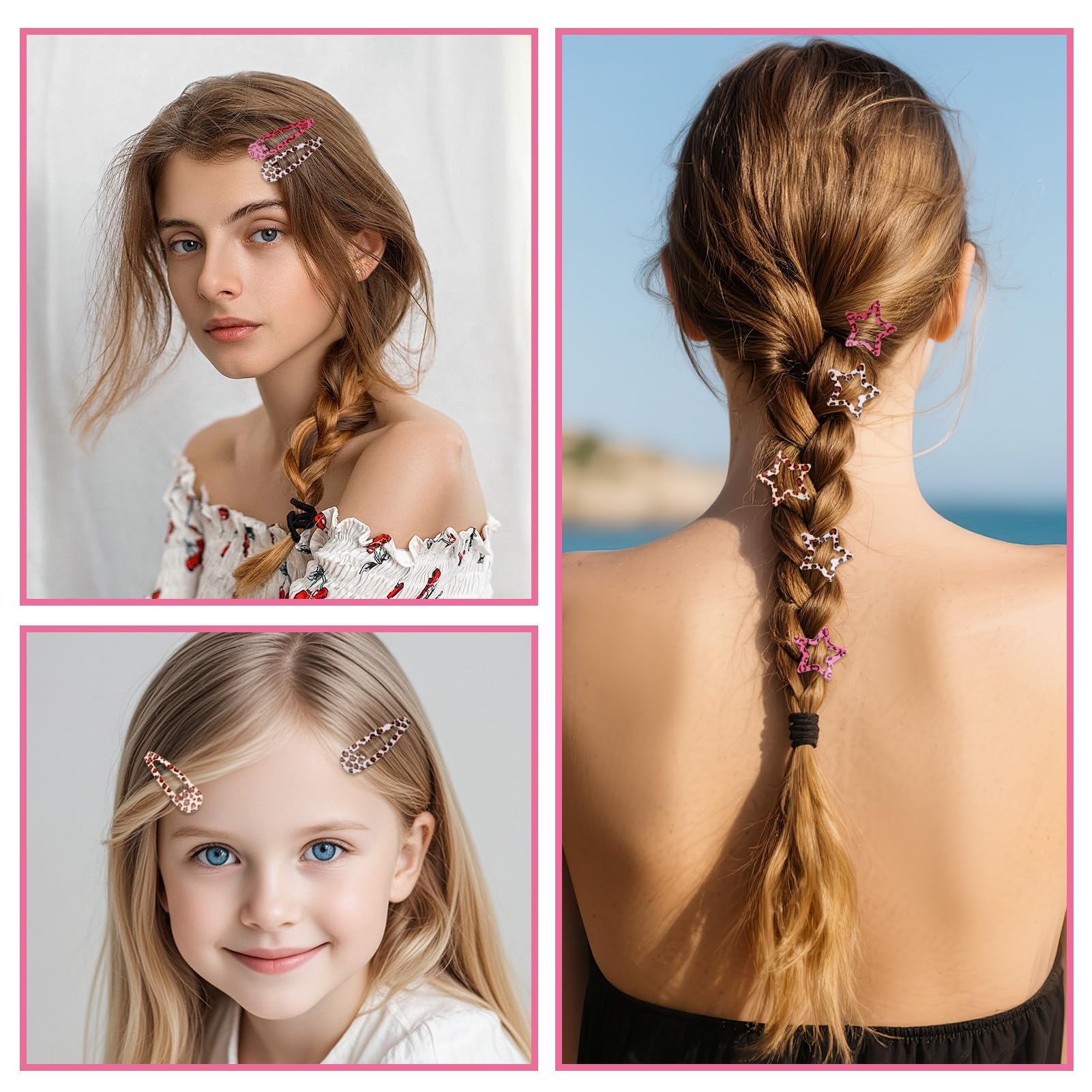 JHJEWH clips styled in hair for Y2K-inspired everyday charm