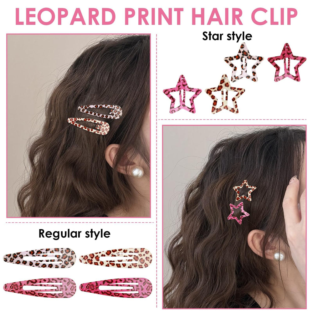 JHJEWH star-shaped clip in hand demonstrating easy snap benefit