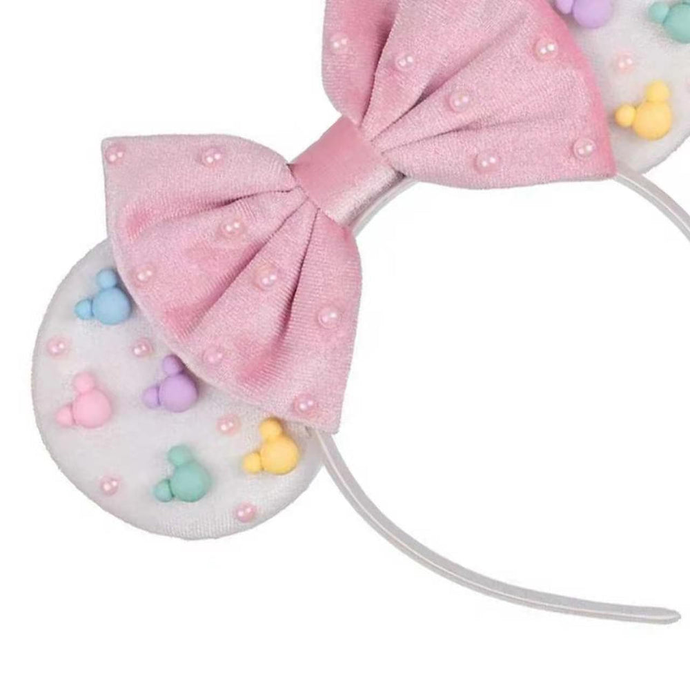 JIAHANG close-up of colorful beads on ear highlighting decorative detail and sparkle