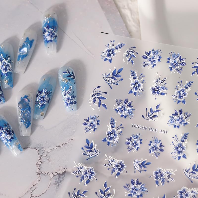 JIALITFUN front sheet showing blue floral designs and immediate styling benefit
