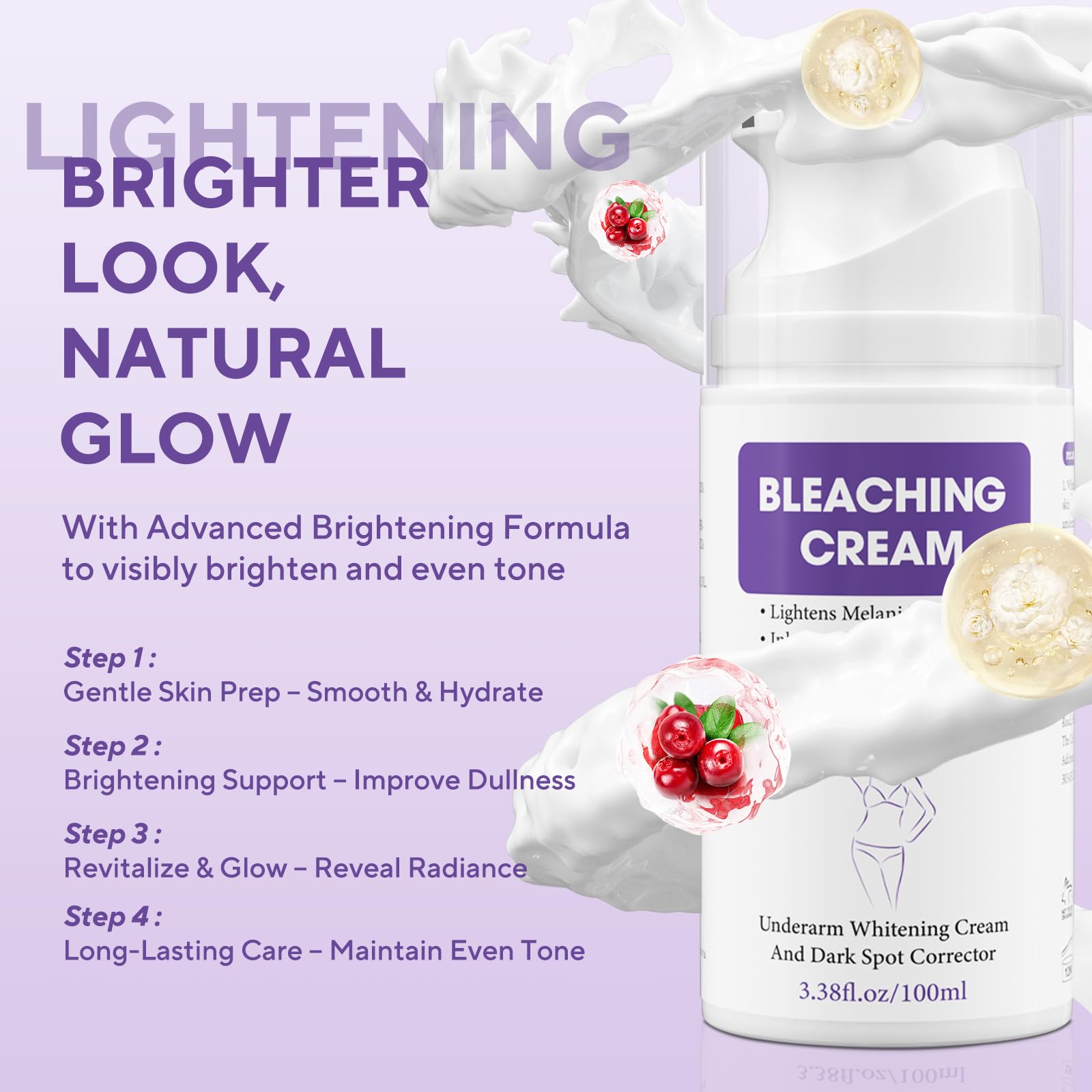 JIANLANPTT applied to bikini line illustrating gentle intimate-area brightening