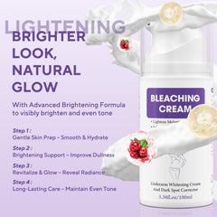 JIANLANPTT applied to bikini line illustrating gentle intimate-area brightening