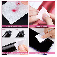 JIASHENG pad beside ruler showing actual size for nail wraps and precise application