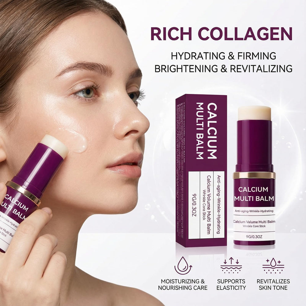 JIAZAWA balm texture swirled on skin demonstrating moisturizing finish