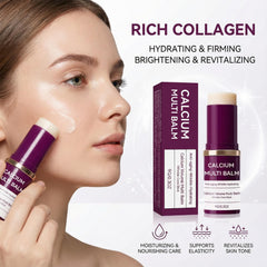 JIAZAWA balm texture swirled on skin demonstrating moisturizing finish