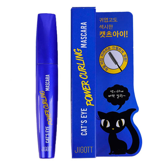 Jigott mascara front tube showing packaging and net weight for easy identification