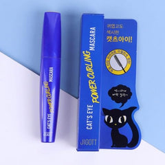 Jigott mascara creamy texture swirl highlighting smooth, non-clumping coverage