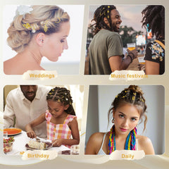 JIIVORS ear clip and bracelet demo converting hair pieces into wearable jewelry for versatility